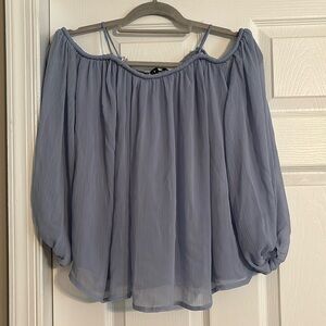 English Factory flowy off the shoulder top